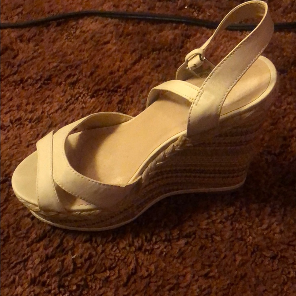 Summer wedge sandal 6” multi color